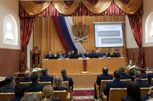 Председатель ОНК Калужской области Любовь Зуева приняла участие в расширенном заседании коллегии УФСИН России по Калужской области.