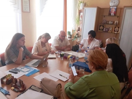 Елена Икауниекс приняла участие во встрече с уполномоченной по правам ребенка ЛНР и представителями Минтруда ЛНР