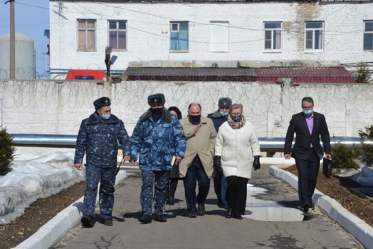 Общественники посетили исправительную колонию №5 г. Сухиничи