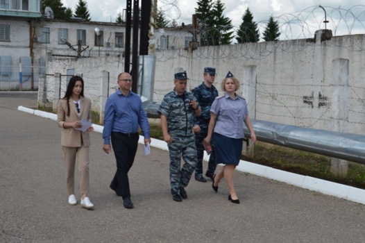 Плановая проверка УФИЦ при ФКУ ИК-5 УФСИН России по Калужской области