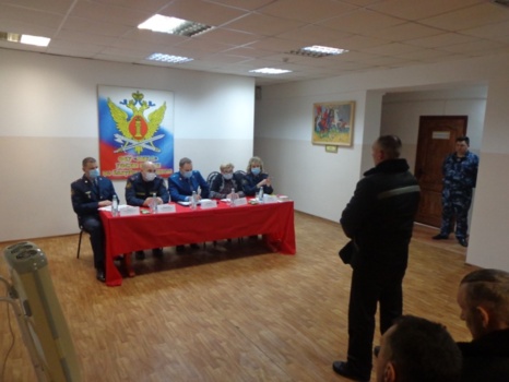 Председатель ОНК и представитель прокуратуры ответили на вопросы осужденных лечебно-исправительного учреждения №1