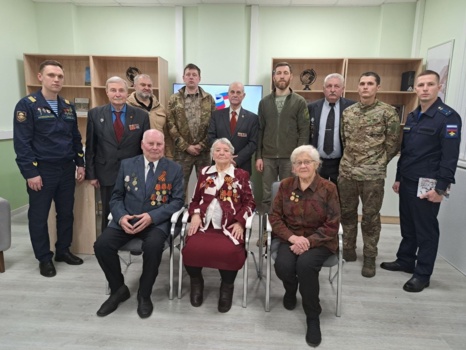 Член Общественной палаты Калужской области Виталий Новоселов принял участие во встрече с ветеранами