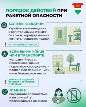 В Калужской области изменился порядок оповещения при ракетной опасности