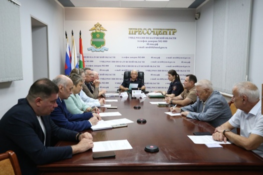 Представители Общественной палаты приняли участие в заседании Общественного совета при УМВД