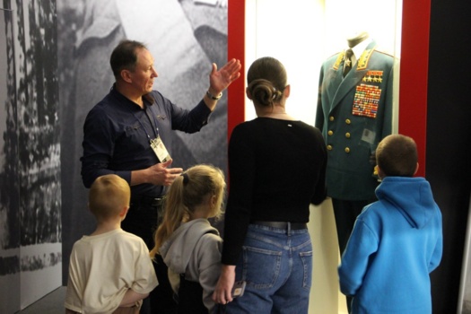 18 октября ветераны СВО, военной службы и их семьи посетили филиал Музея Победы "Музей Г.К. Жукова"