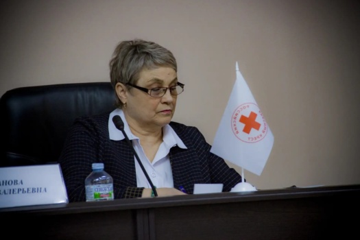 Член Общественной палаты Калужской области Лариса Пахомова единогласно переизбрана председателем калужского Красного Креста