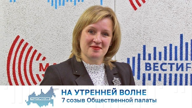 Оксана Милованова в радиоэфире "На утренней волне"