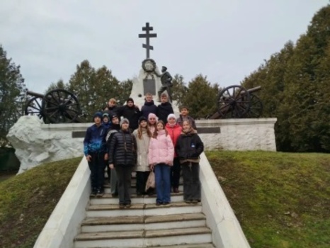 Кадеты школы № 47 города Калуги посетили Малоярославец