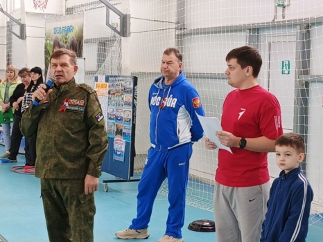 В Бабынино прошла ежегодная акция «Мой папа — самый лучший!», посвященная Дню защитника Отечества