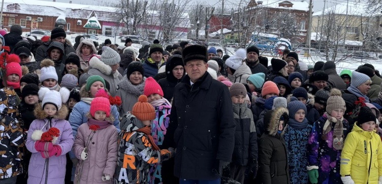 Медынь отметила 84-ю годовщину освобождения от немецко-фашистских захватчиков