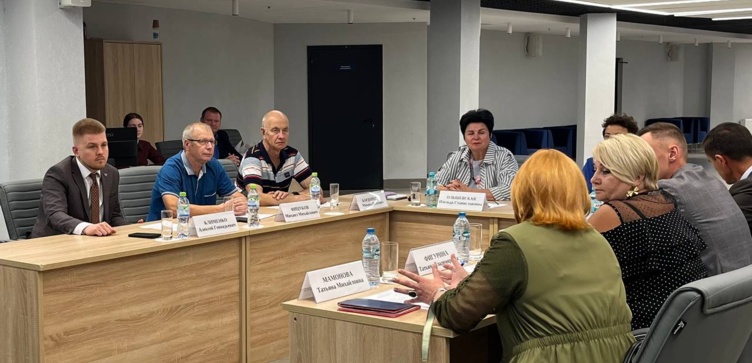 Алексей Клименко на заседании общественного совета при министерстве спорта