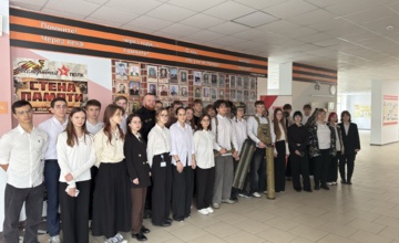 Член Общественной палаты Алексей Бычин рассказал калужским школьникам о пути защитника