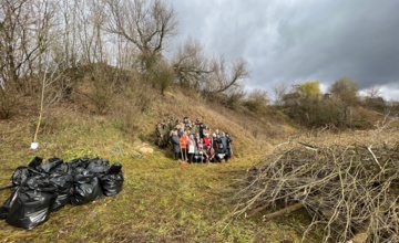 Ко Дню Народного единства в Перемышле состоялся массовый субботник по расчистке Пушкарского оврага